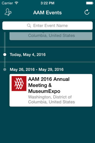American Alliance of Museums's Events Guide screenshot 2