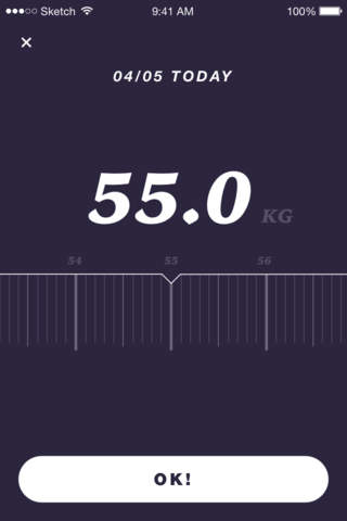 MyWeight - keep track of your weight screenshot 3