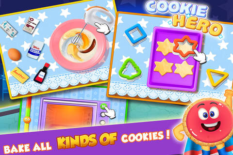 Cookie Hero Mini Game screenshot 2