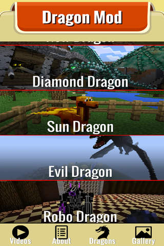 DRAGON MODS MOB FULL INFO GUIDE FOR MINECRAFT PC screenshot 2