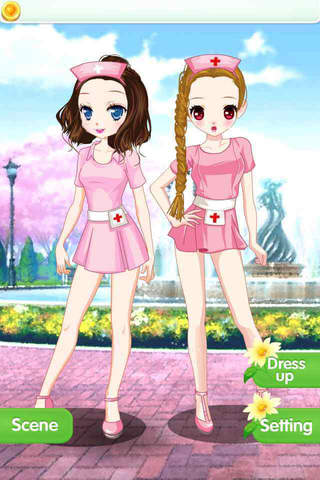 Fashion Twins Salon - Sweet Sister Flowers Baby Princess's Fancy Closet, Girl Free Funny Games screenshot 2