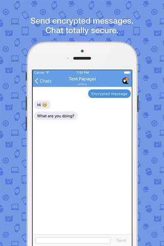 Whisper - Secure messaging screenshot 2