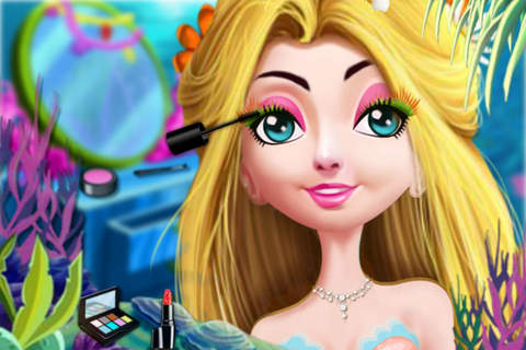 Makeup Christmas Mermaid Fairy - Beauty Dressup Salon/Pregnancy Mommy Sugary Castle screenshot 2