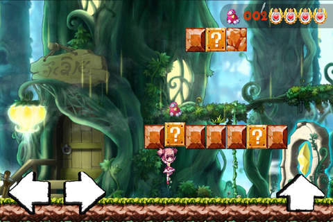 Fun Girl Running -  Best Free Adventure Game in Forest screenshot 3