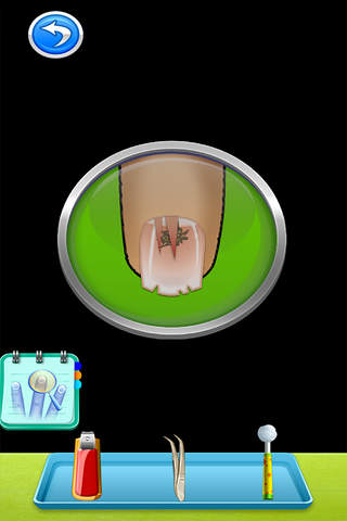 Little Nail Doctor Game for Kids: Alice in Wonderland Version screenshot 2