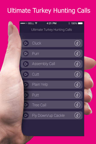 Ultimate Turkey Hunting Calls FREE – Calls for Turkey Hunting screenshot 2