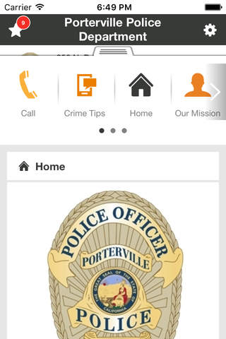 Porterville Police Department screenshot 4