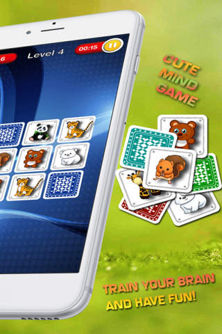 Animals Memo Game – Play Memory Matching  Brain.Teaser & Match The Same Pair.s Of Cards screenshot 2