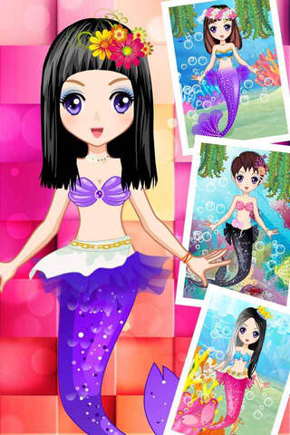 Dress Up Mermaid Princess - Cute Sexy Sweet Doll's Magical Closet, Sea World, Kids Funny Free Games screenshot 2