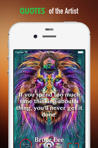 Trippy Wallpapers HD: Quotes Backgrounds with Art Pictures screenshot 4