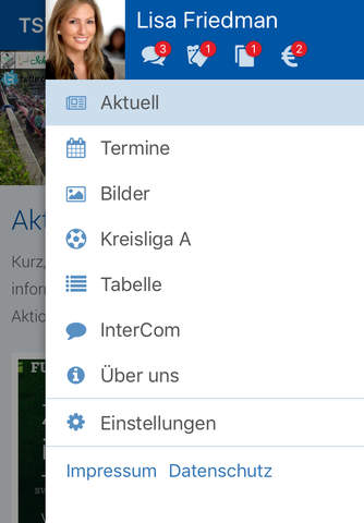 TSV Weißtal e.V. screenshot 2