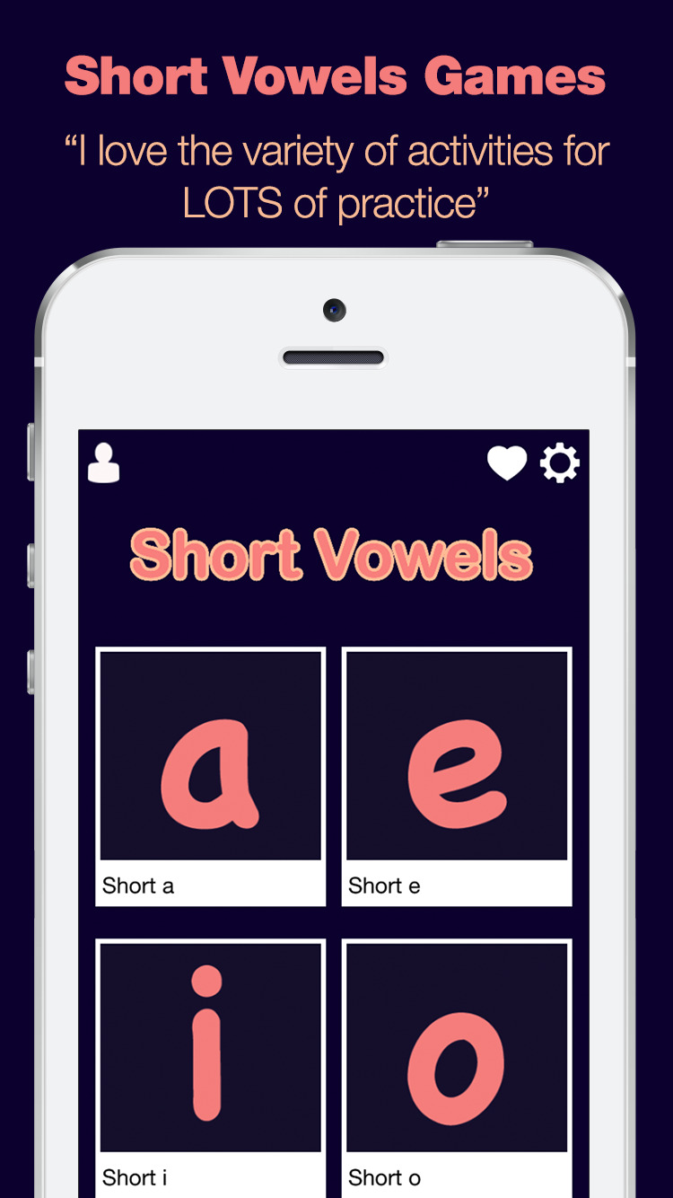 short vowels - learn to read