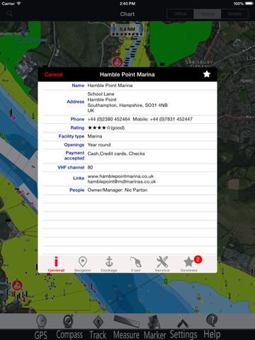 Picardy Nautical Charts Pro screenshot 2