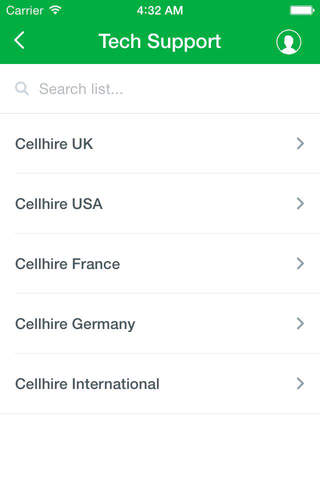 Cellhire Events App screenshot 4