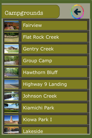 Oklahoma State Campgrounds And National Parks Guide screenshot 3