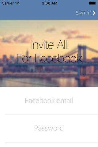 Invite All For Facebook & Invite Friends By Factor screenshot 4