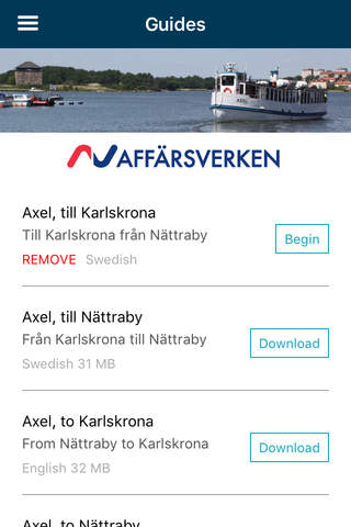 Skärgårdstrafiken Karlskrona screenshot 2