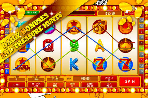 Great Safari Slots: Take a trip to Africa and win thousands of golden treasures screenshot 3
