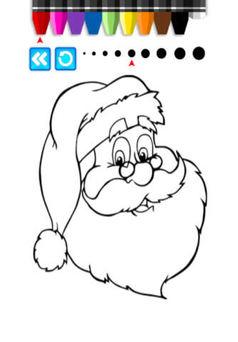 Coloring Book Christmas Santa Claus screenshot 4