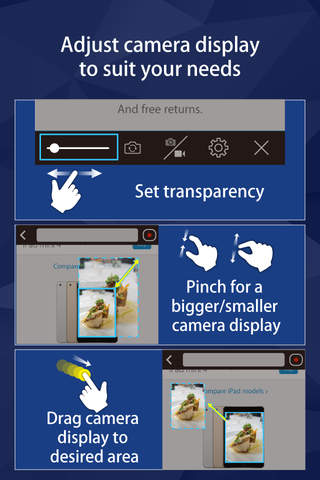Embarrassment-­Free Camera - Take Photos & Videos Whilst Surfing the Web screenshot 3