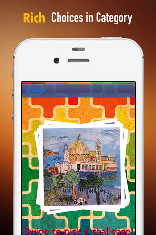 Memorize Famous Art Fauvism by Sliding Tiles Puzzle: Learning Becomes Fun screenshot 2