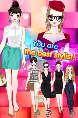 Dress up Female Boss –Fashion Office Lady Makeover Game screenshot 4