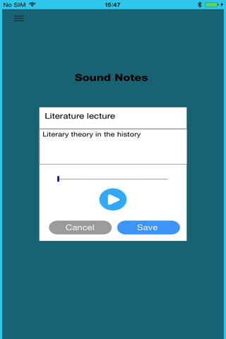 Sound Notes - Easy Study screenshot 2