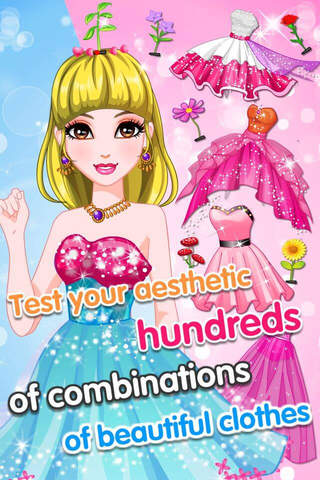 Head Grass Girl - Fashion Makeup, Dress up and Makeover Games for Girls and Kids screenshot 4