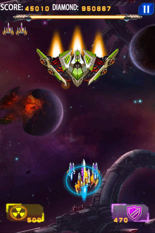 Galaxy Space War Craft Pro : On Fire Anti Gravity Space Escape Adventure screenshot 3