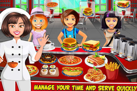 Italian Pizza Cafe : Master-Chef Cheese-burger & Pizzeria Fast Food Restaurant Chain screenshot 4