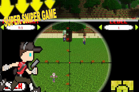 Call of Blocky Sniper - Pixel Mini Shooter screenshot 2