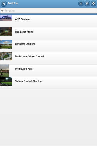 Directory of stadiums screenshot 2