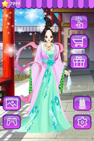 Glamourous Queen - Ancient Fashion Chinese Beauty Dress Up Salon, Girl Games screenshot 4