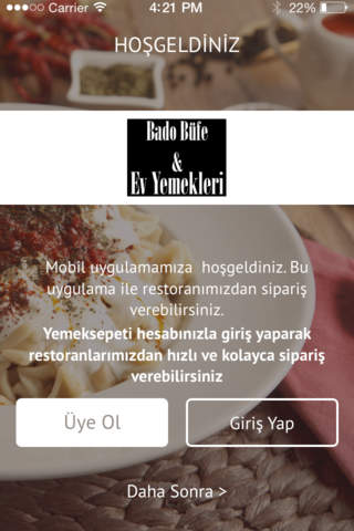 Bado Büfe & Ev Yemekleri screenshot 2