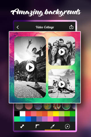 iVID - Photo Video Collage screenshot 3