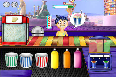 Pop Corn Maker Game for Kids: Inside Out Version screenshot 2