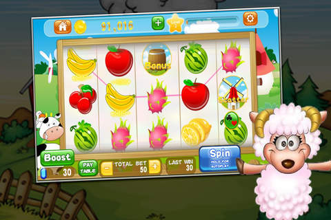 Farm Slots Game - Casio Slots Machine Game With Bonus Games FREE screenshot 4