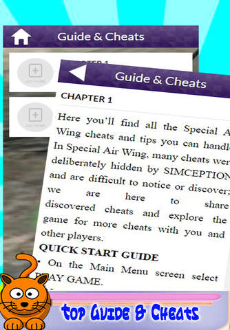 Game Guide for Special Air Wing screenshot 2