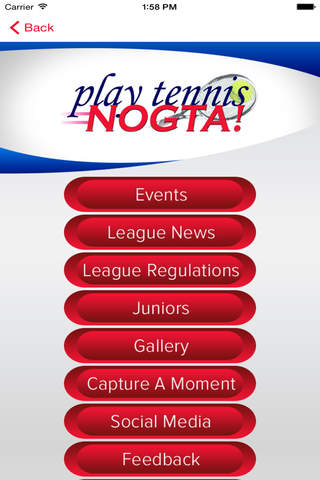 North Georgia Tennis Assoc. screenshot 2