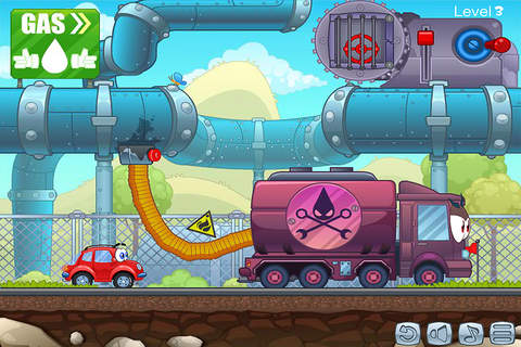 Wheely 3- Action Physics Puzzle Game screenshot 2