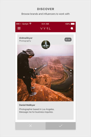 VYRL - Influencer Marketing screenshot 2