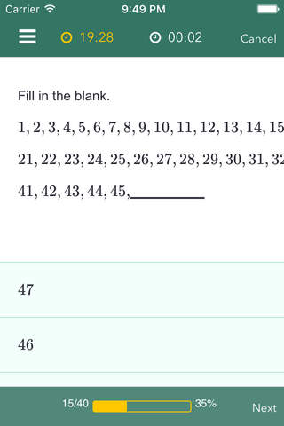 Common Core Kindergarten Math screenshot 3
