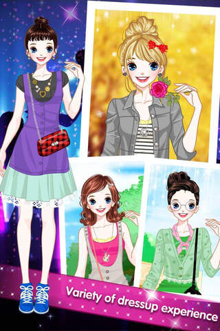 Sweet High School – Fancy Teen Girl Beauty Fashion Design Salon Game for Girls screenshot 4