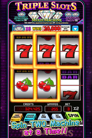 Triple Slots - Double Diamond Slot Machine screenshot 2