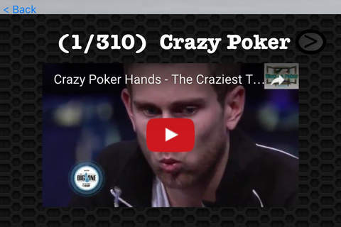 Poker Game Photos & Videos FREE |  Amazing 311 Videos and 35 Photos | Watch and learn screenshot 3