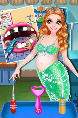 Mermaid Lady's Teeth Surgery screenshot 3