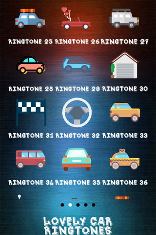 Lovely Car Ringtones screenshot 2