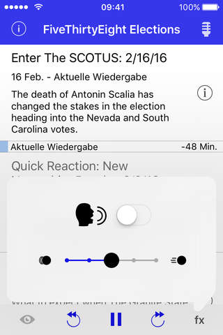 Just1Cast – “FiveThirtyEight Elections” Edition screenshot 2