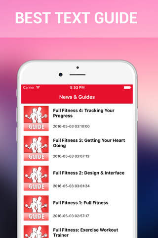 Guide for Full Fitness : Exercise Workout Trainer screenshot 2