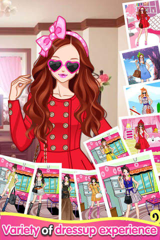 明星公主- 舞会,甜心,女生,女孩子的化妆、打扮、换装、养成沙龙小游戏 screenshot 2